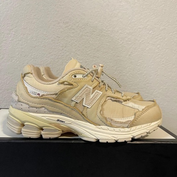 New Balance 2002R Protection Pack Sandstone M2002RDQ Beige Sneakers Men's 5 D